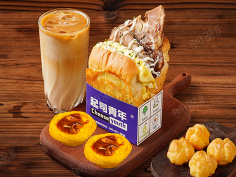 起司青年爆蛋吐司